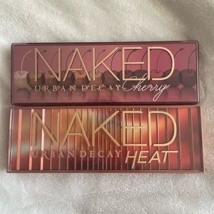 Urban decay naked heat & cherry eyeshadow palettes